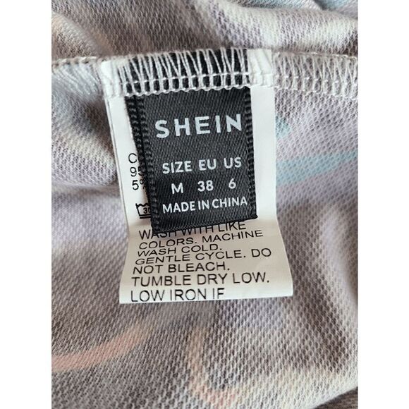 Multicolor Faces Print Pull On Brown Shorts SIZE M NEW - Picture 5 of 10